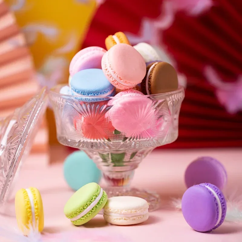 Photography Food - Simulation Macaron Cake Dessert Model Wedding