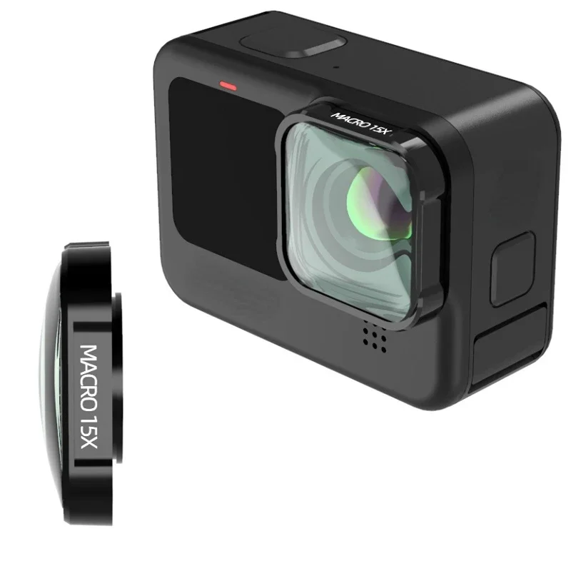Gopro Action Camera Hero 13 Black - Macro 15X HD Lọc Cho Gopro