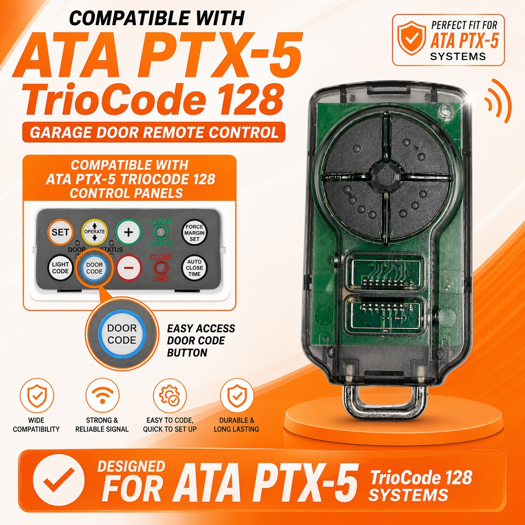Remote Shutter Release - For ATA PTX5V2 Garage Door Remote