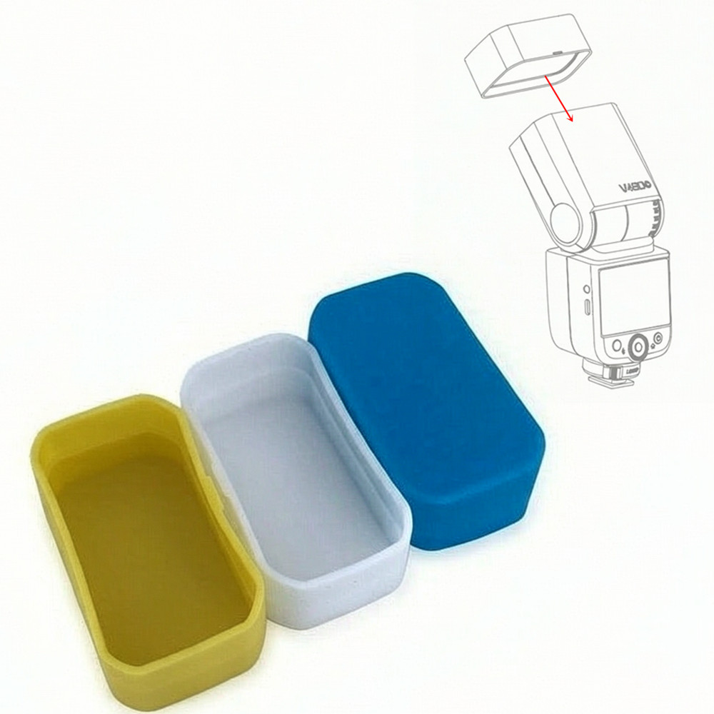 Pop Up Flash Diffuser - V480 Soft Dome Flash Diffuser Silicone
