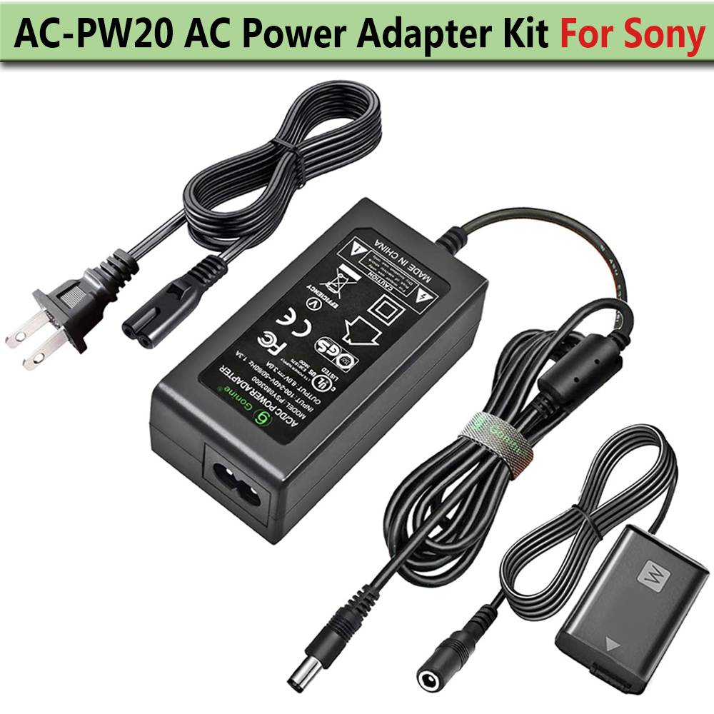 Sony Camera Zv-E10 - AC-PW20 Bộ Chuyển Đổi Nguồn Điện
