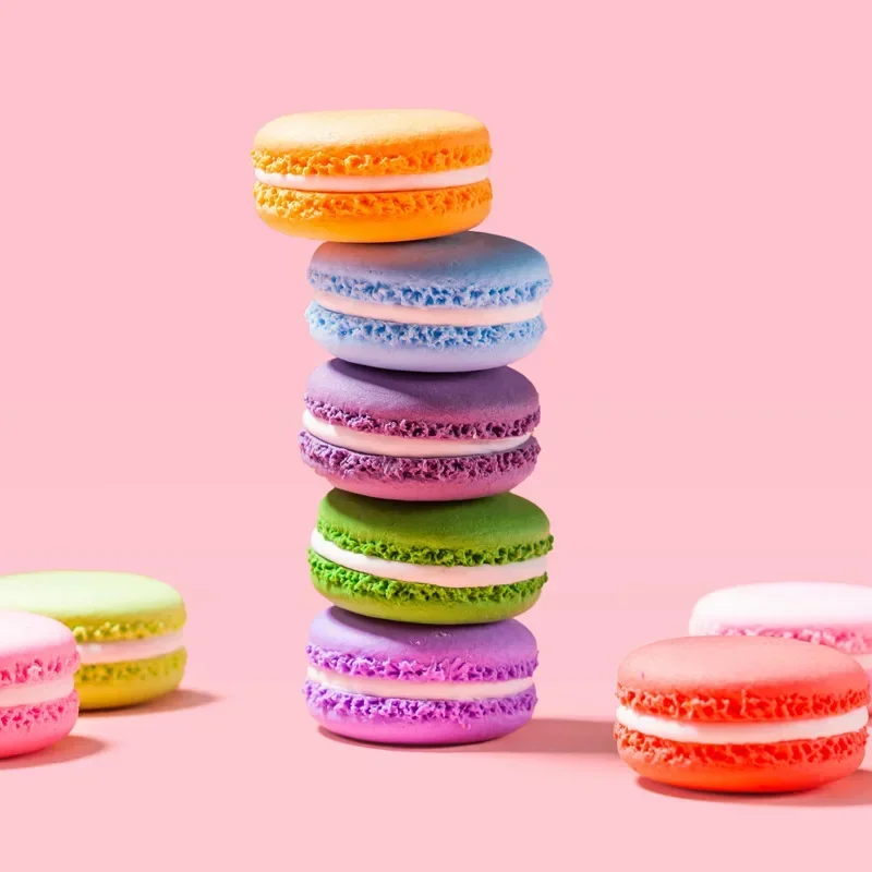 Simulation Macaron Cake Desser - đánh giá và giá Photography Food