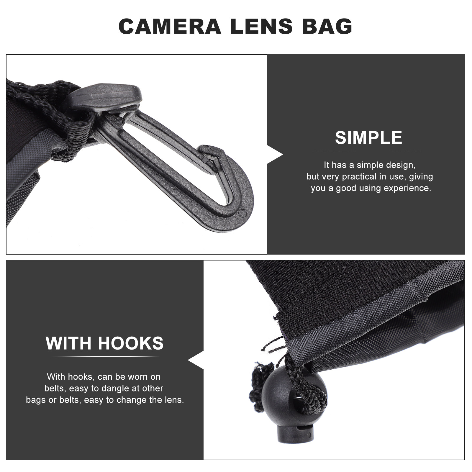 4Pcs Camera Lens Protector Wat - đánh giá và giá Camera Bag Waterproof
