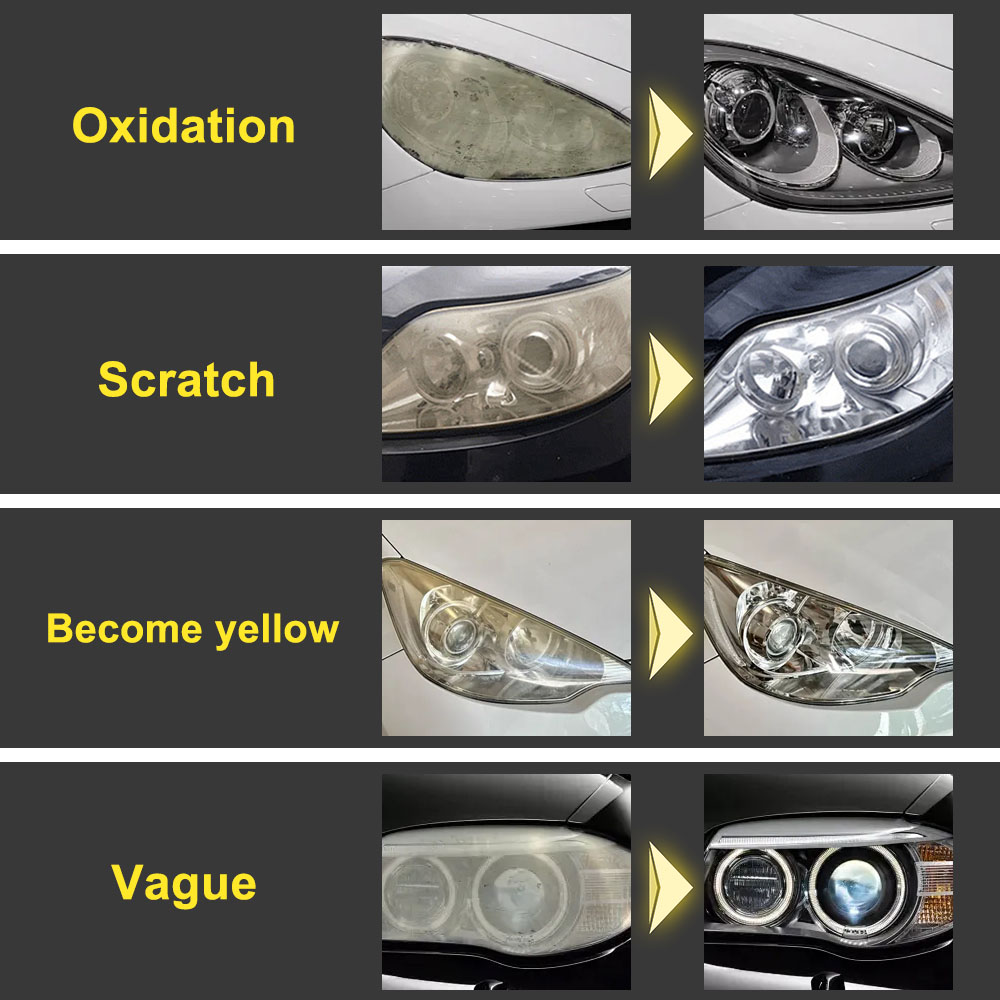 Car Headlight Lens Restoration - đánh giá và giá Lens Cleaning Kit