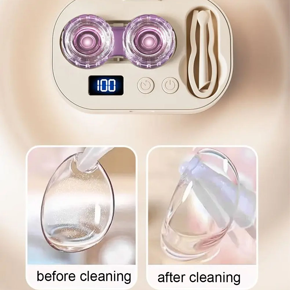 18000 RPM Ultrasonic Contact E - đánh giá và giá Lens Cleaning Kit