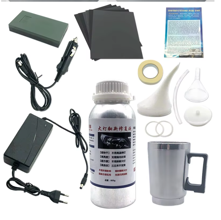 Headlight Restoration Kit Remo - đánh giá và giá Lens Cleaning Kit