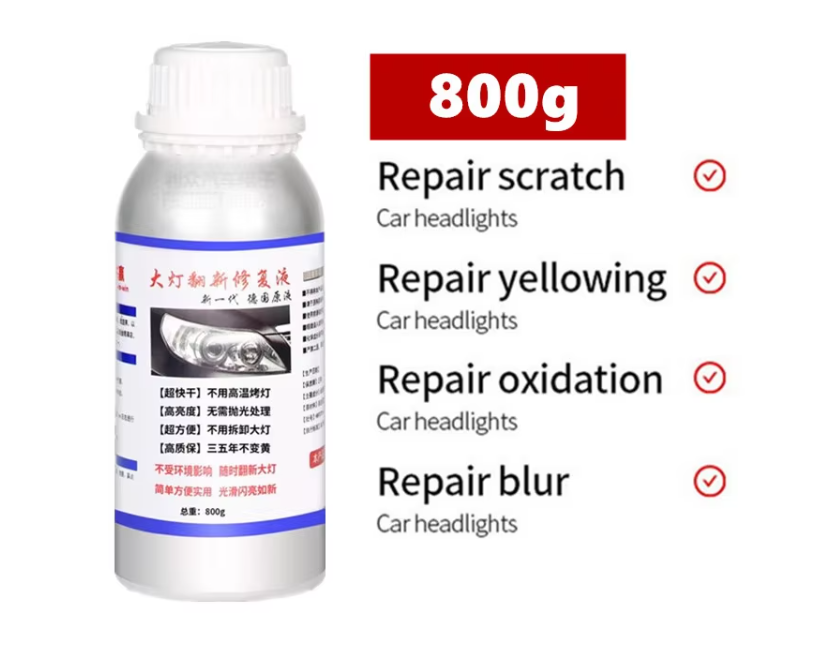 Headlight Restoration Kit Remo - đánh giá và giá Lens Cleaning Kit