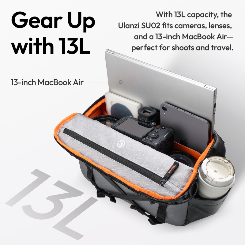 Ulanzi SU02 Fashion Digital DS - đánh giá và giá Camera Bag Waterproof