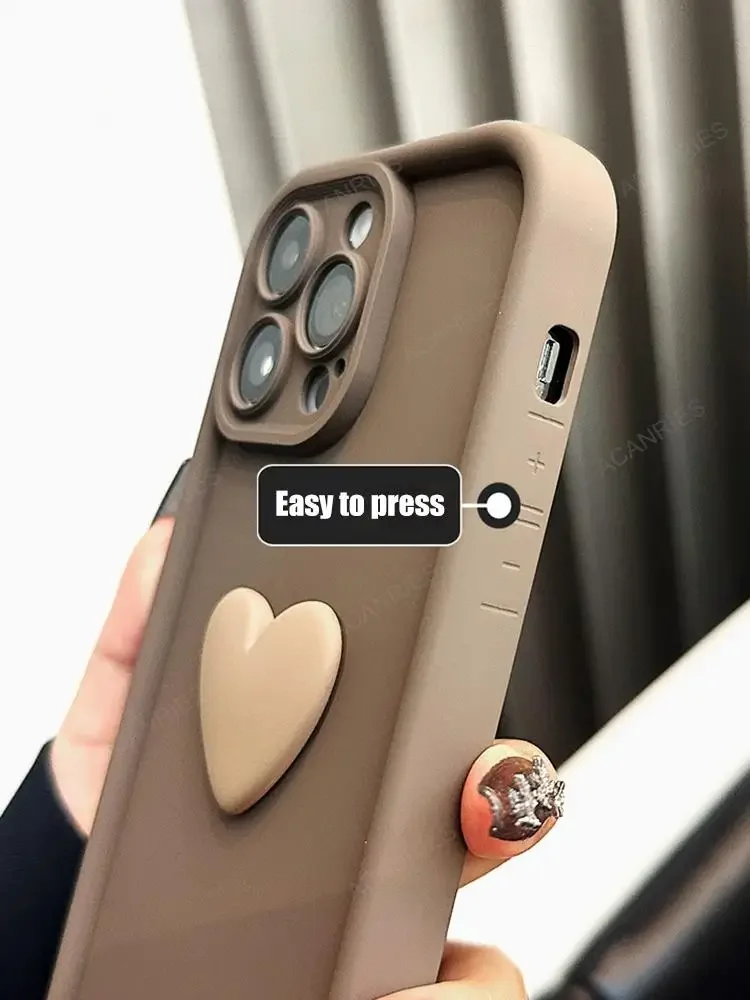 Cute 3D Love Heart Silicone Ca - đánh giá và giá Photography Xiaomi 15 Ultra