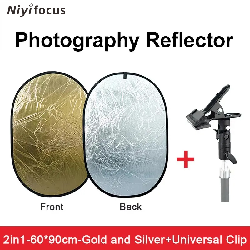 2in1 Round Portable Reflector  - đánh giá và giá Pop Up Flash Diffuser