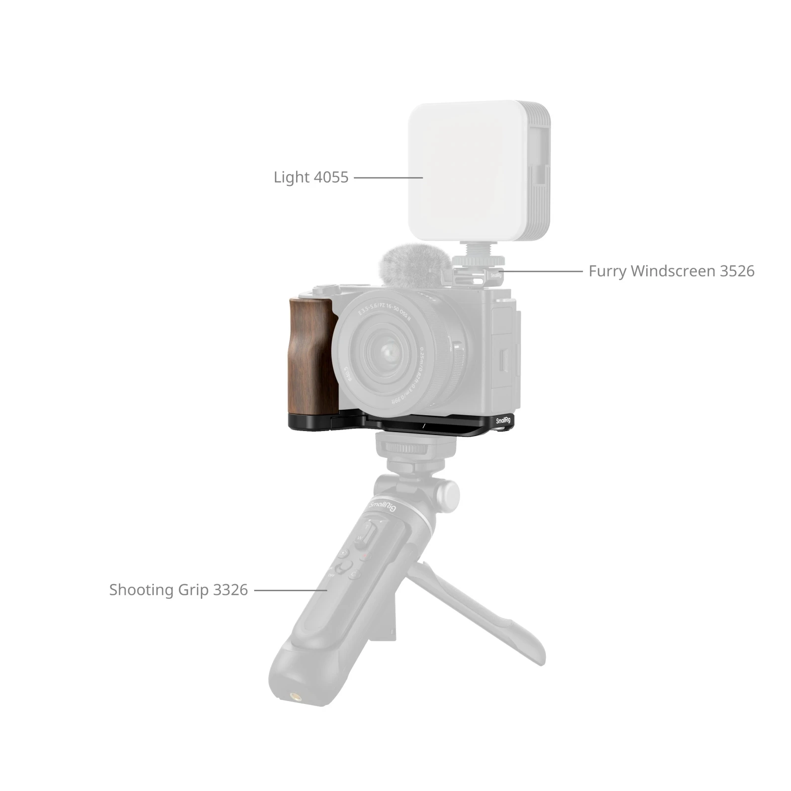 Smallrig HawkLock Quick Releas - đánh giá và giá Sony Camera Zv-E10
