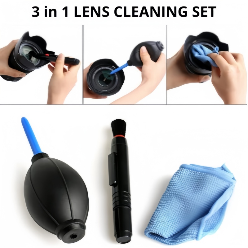 3 in 1 Cleaning Kit Air Dust B - đánh giá và giá Lens Cleaning Kit