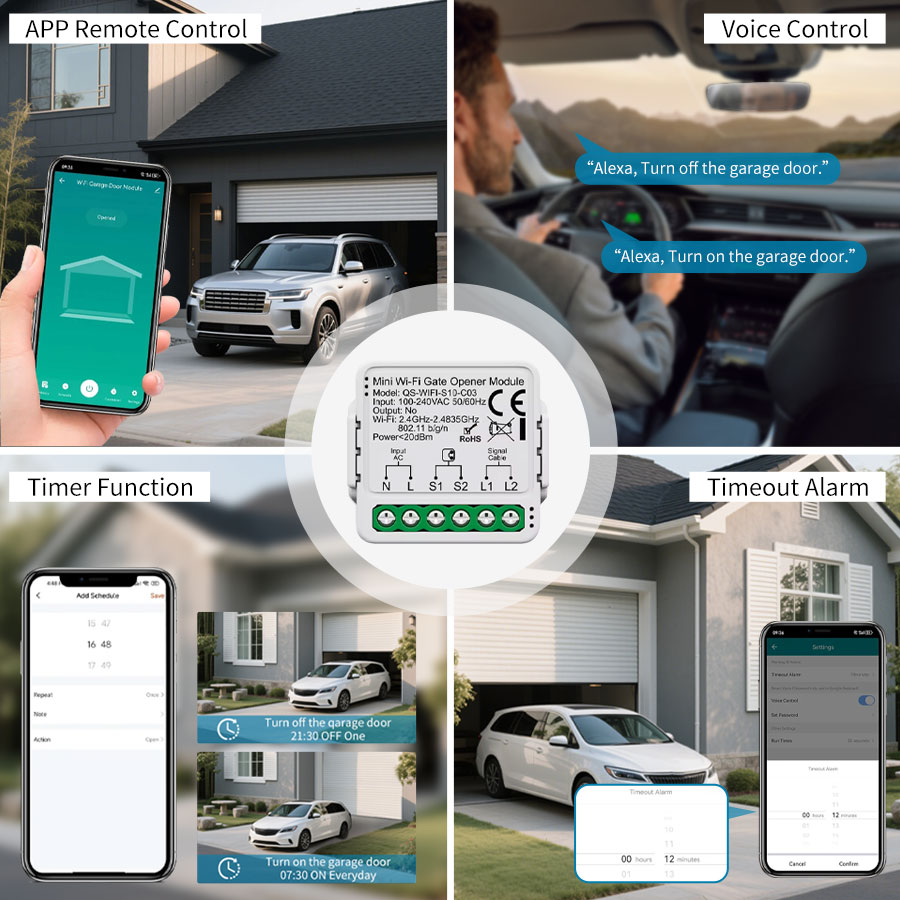 Tuya Smart WiFi or Zigbee Gara - đánh giá và giá Remote Shutter Release