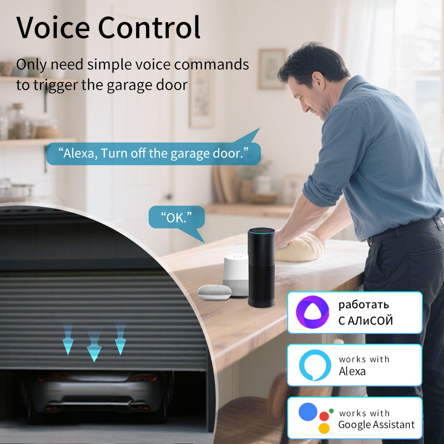 Tuya Smart WiFi or Zigbee Gara - đánh giá và giá Remote Shutter Release