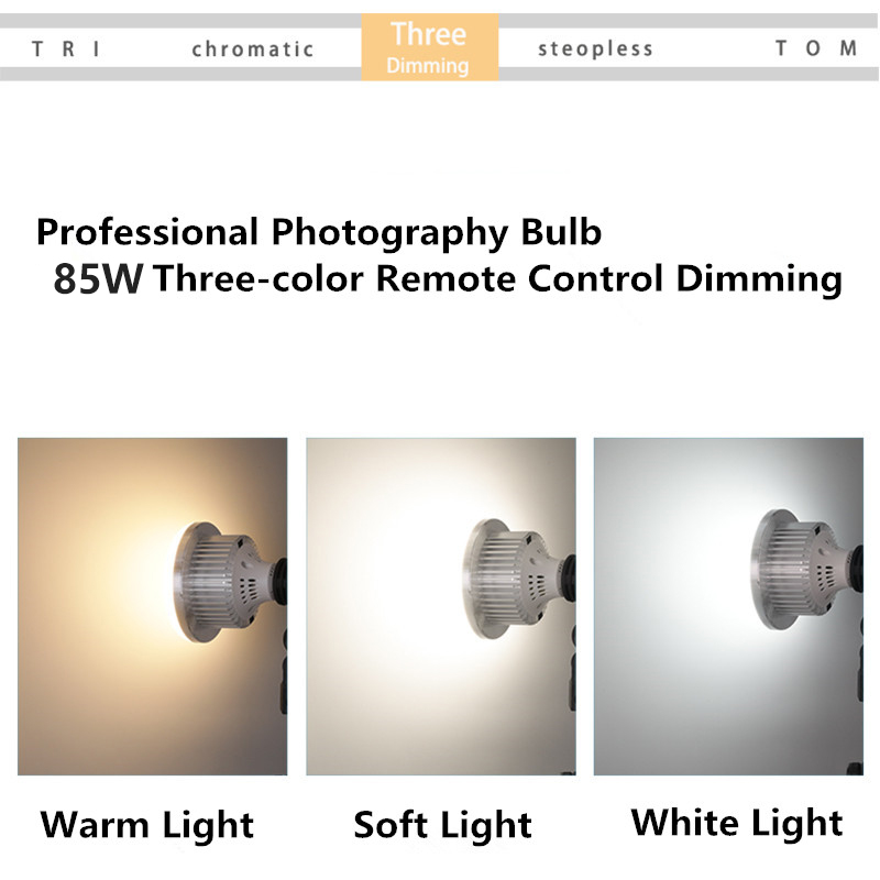 85W LED Photographic Lighting  - đánh giá và giá Photography Bulb