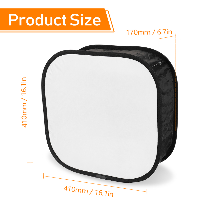 Multifunctional 410mm Mini Por - đánh giá và giá Pop Up Flash Diffuser