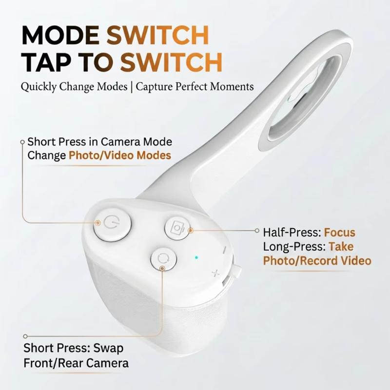 Magnetic Phone Grip with Remot - đánh giá và giá Photography Style Iphone