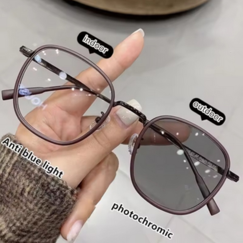 2 Pairs of Retro Square Metal  - đánh giá và giá Photography Of A Man