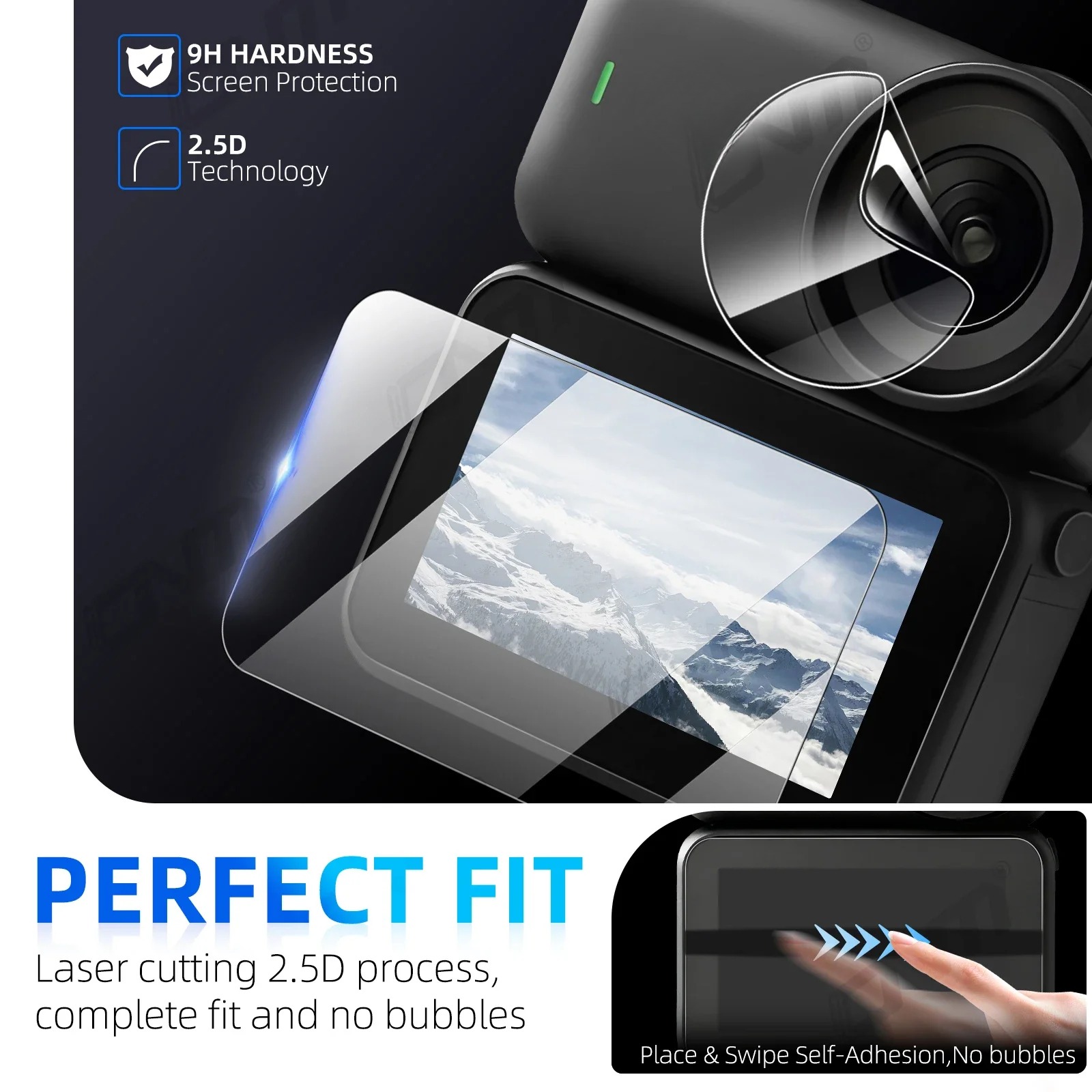 For DJI Osmo Nano 9H Tempered  - đánh giá và giá Lens Cleaning Kit