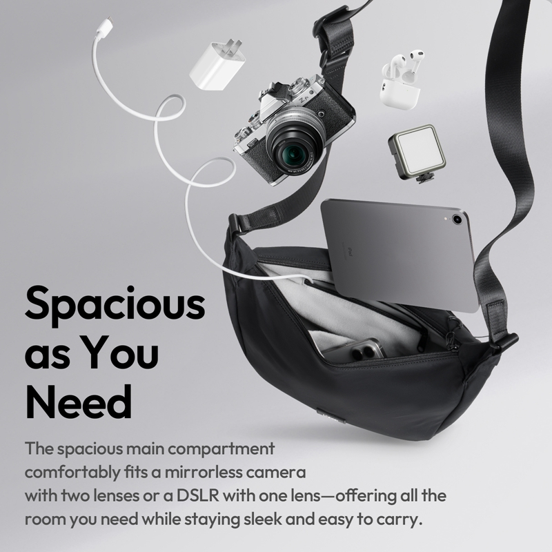Ulanzi HMN1 Lunar Sling Bag Wh - đánh giá và giá Camera Bag Waterproof