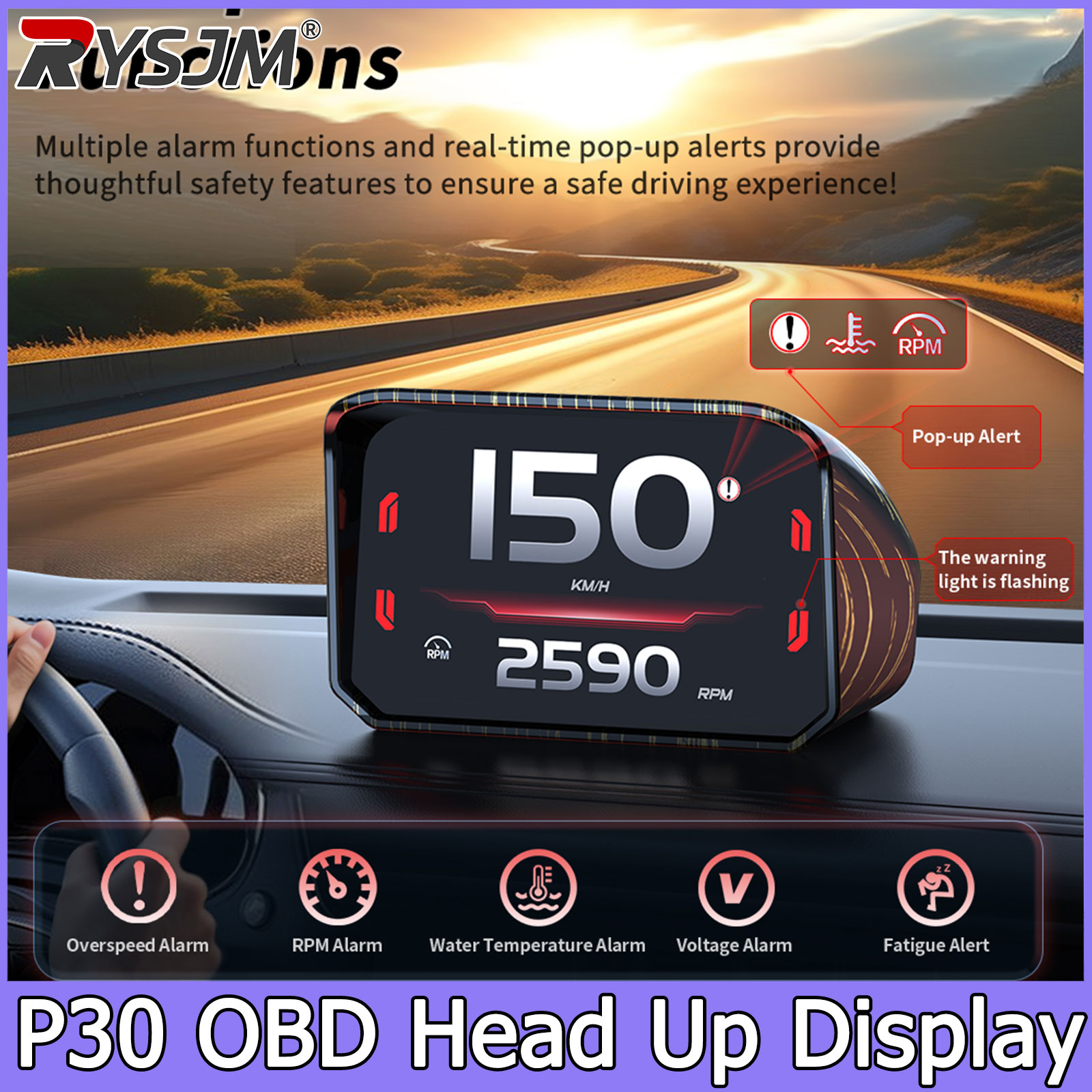 P30 Speedometer RPM Meter HUD  - đánh giá và giá Intervalometer Timer