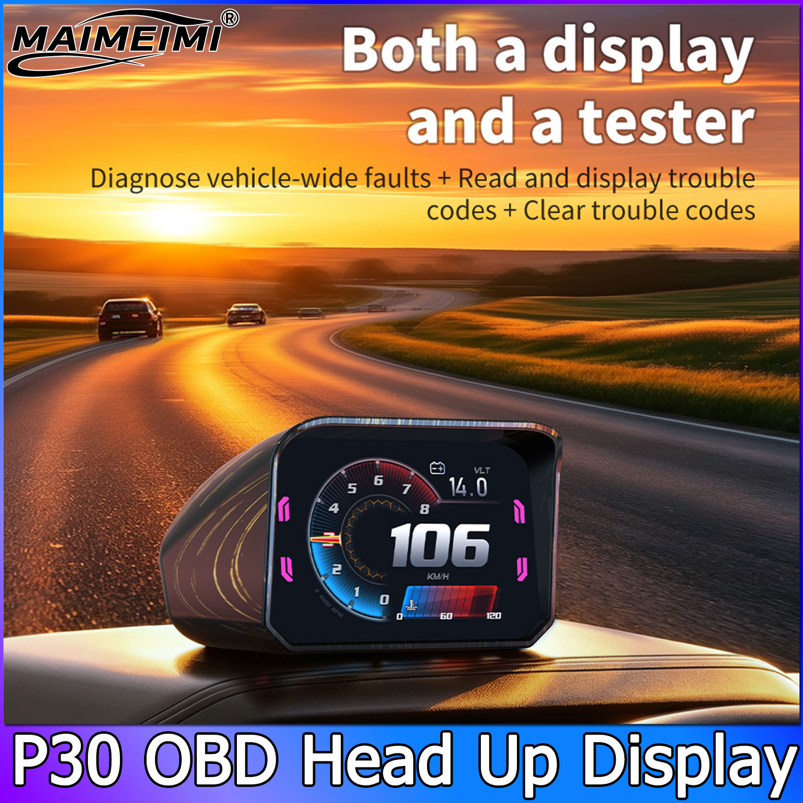 P30 Speedometer RPM Meter HUD  - đánh giá và giá Intervalometer Timer