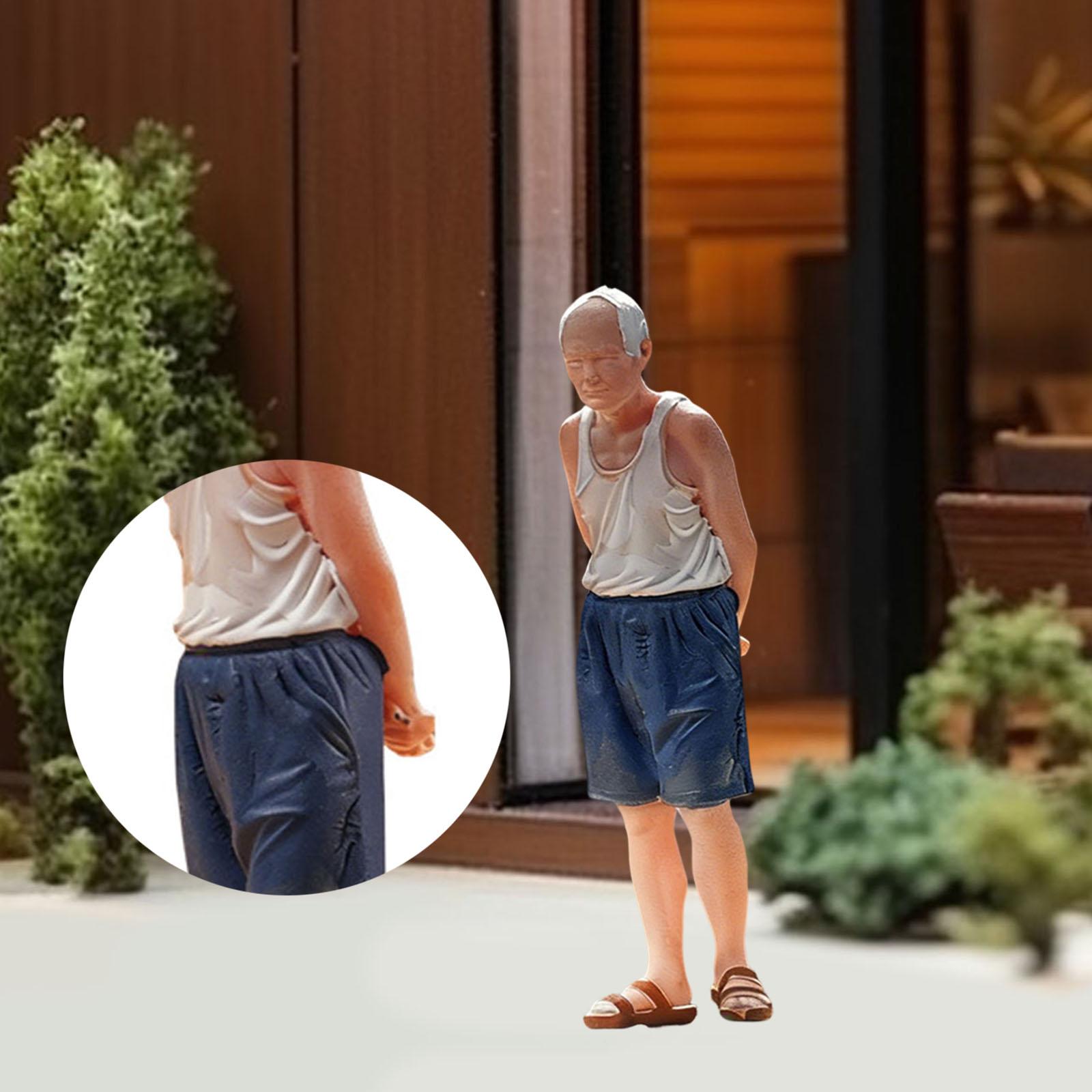 1:64 Scale Old Man Miniature F - đánh giá và giá Photography Of A Man