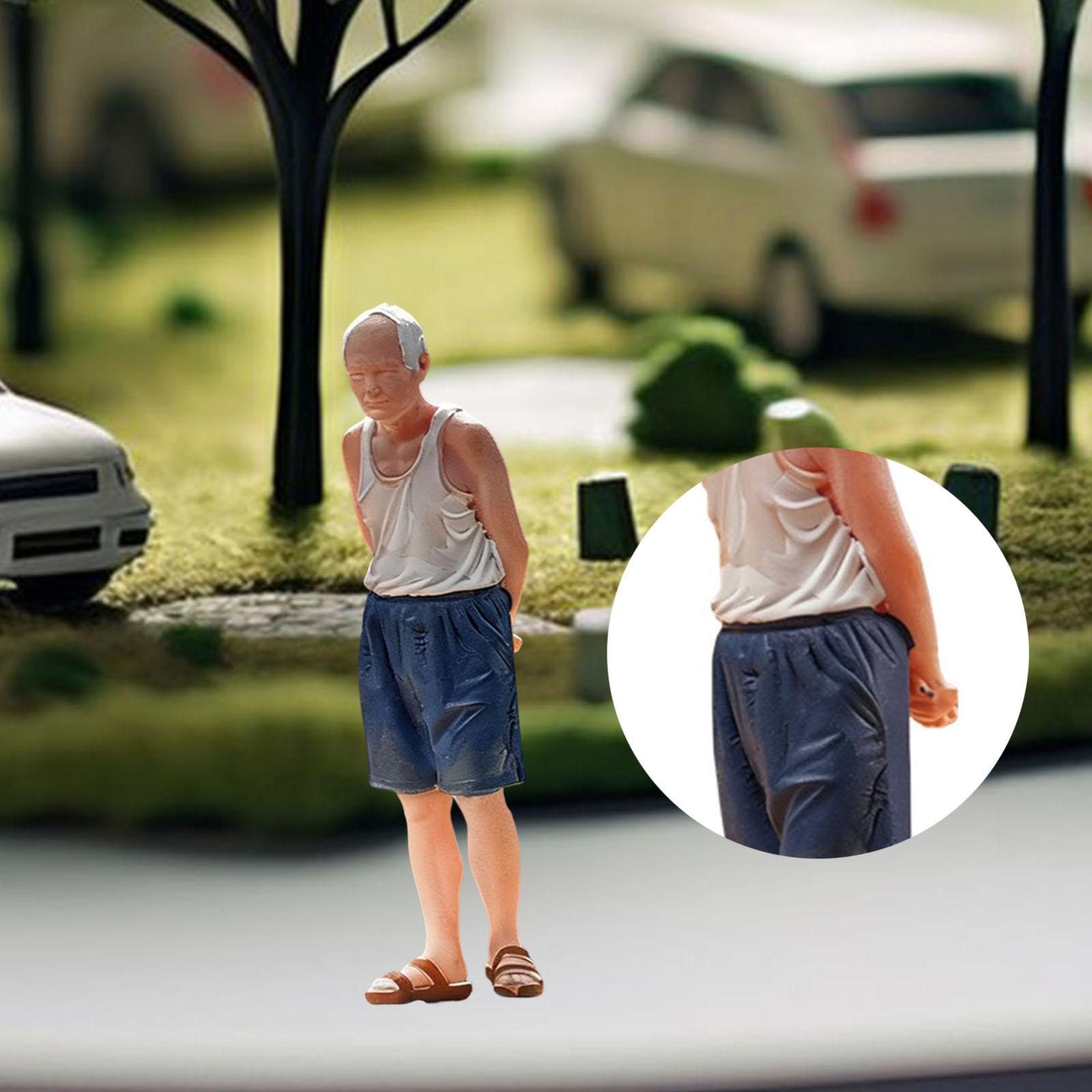1:64 Scale Old Man Miniature F - đánh giá và giá Photography Of A Man