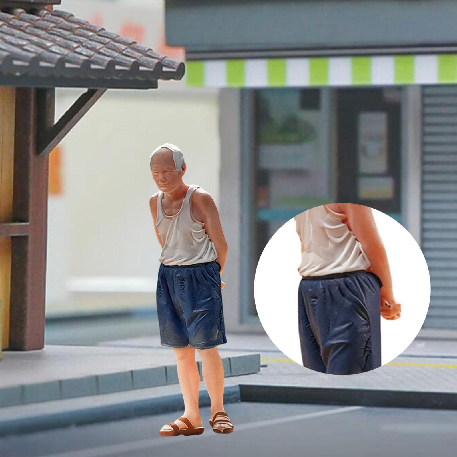 1:64 Scale Old Man Miniature F - đánh giá và giá Photography Of A Man