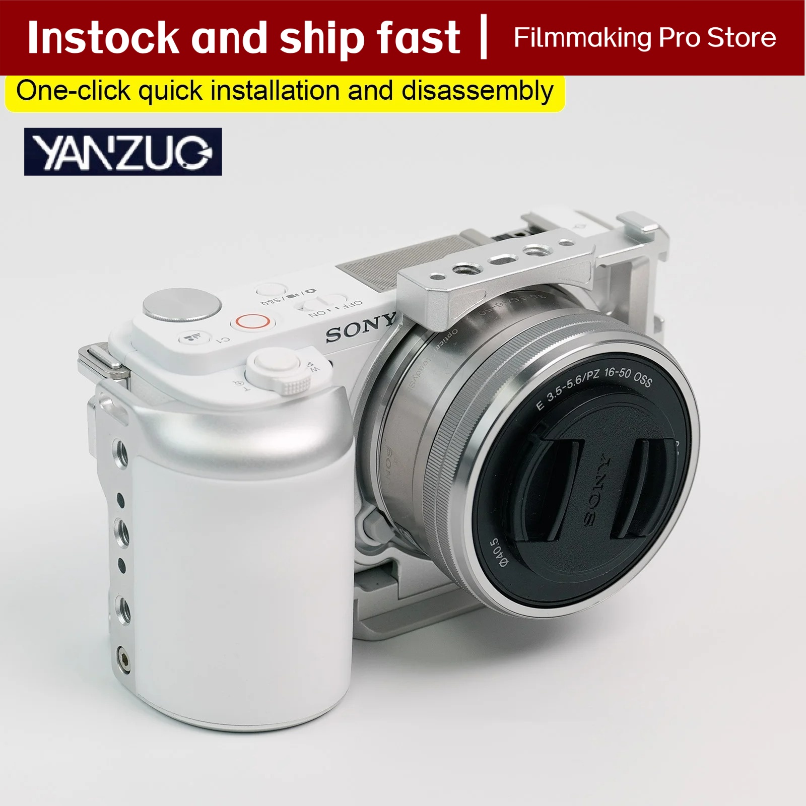 YANZUO ZV-E10 Camera Cage Alum - đánh giá và giá Sony Camera Zv-E10