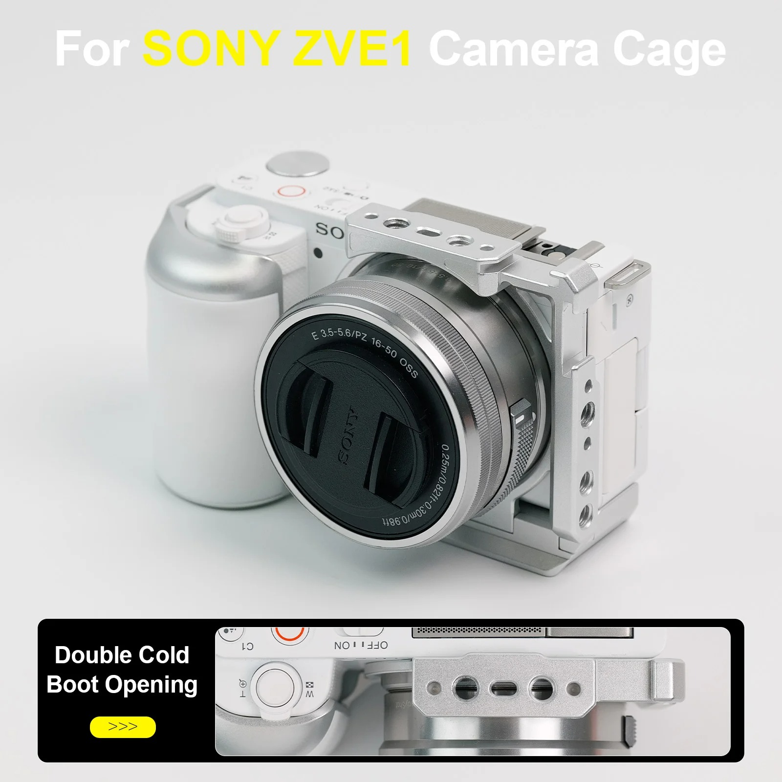 YANZUO ZV-E10 Camera Cage Alum - đánh giá và giá Sony Camera Zv-E10