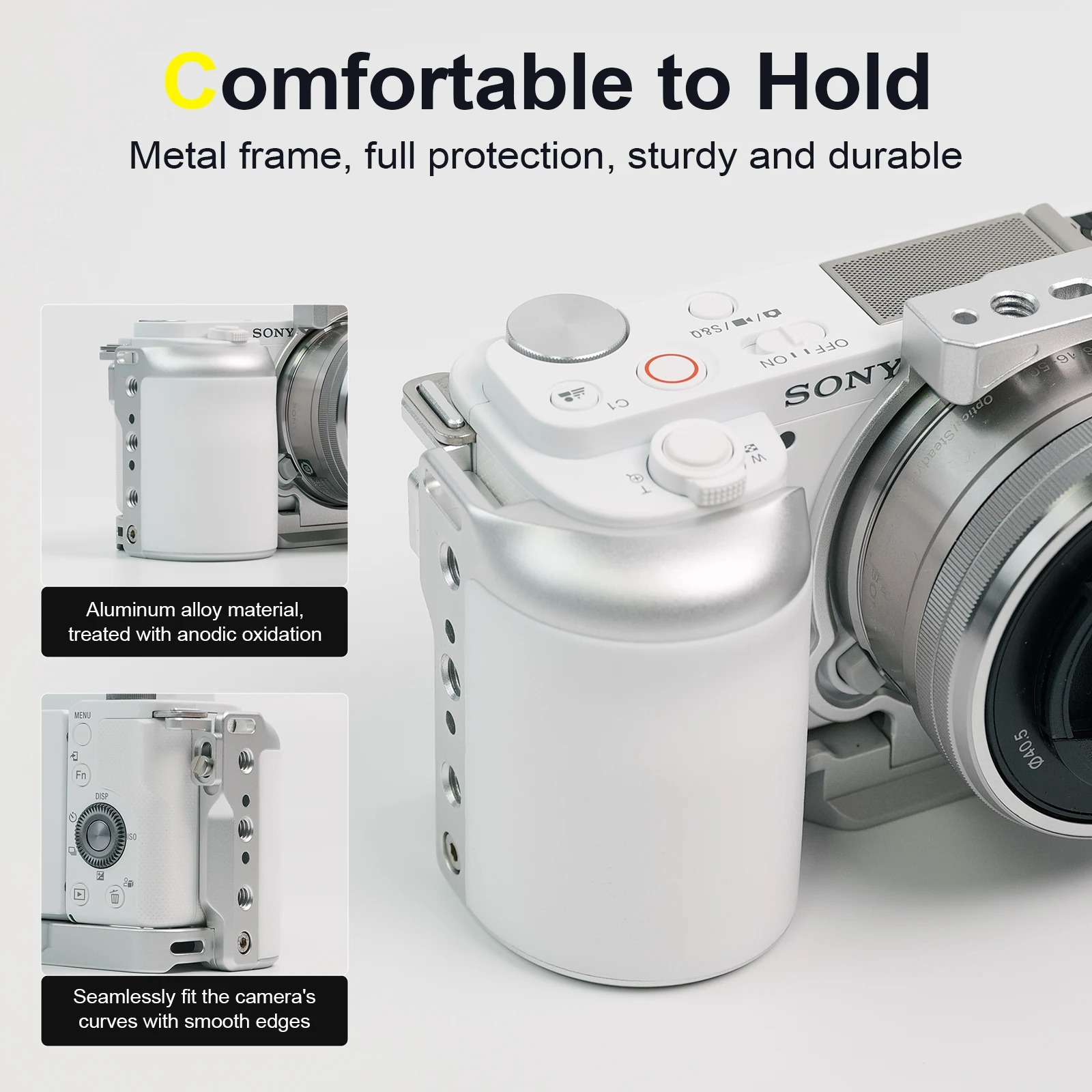 YANZUO ZV-E10 Camera Cage Alum - đánh giá và giá Sony Camera Zv-E10