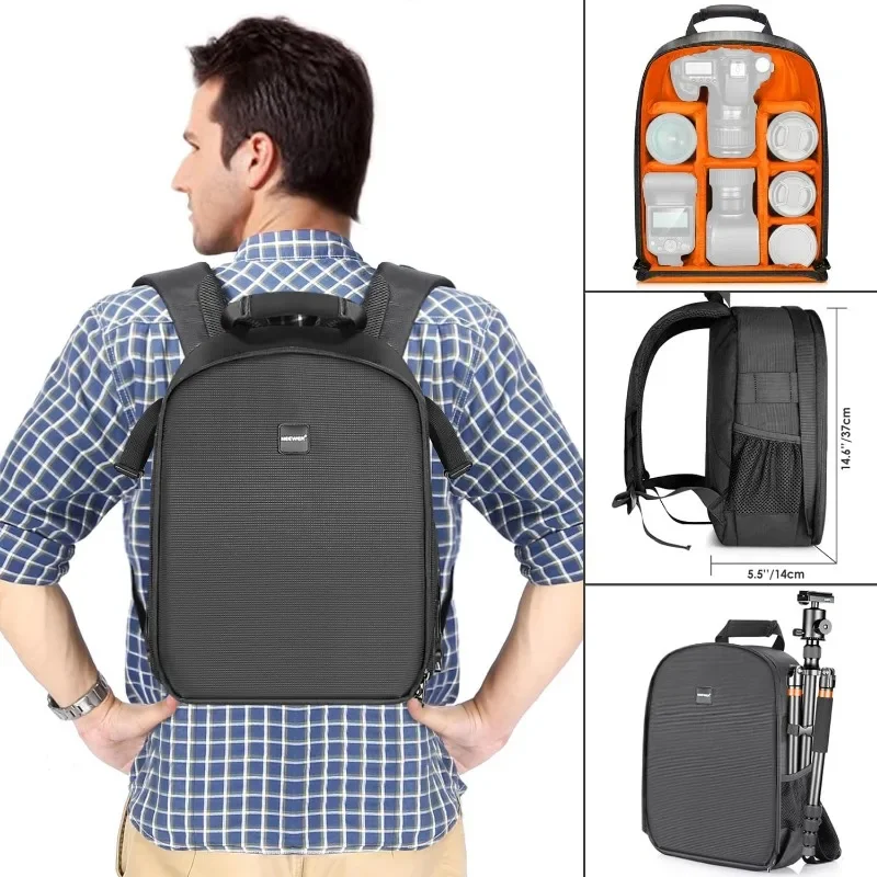 Camera Backpack Bag for photog - đánh giá và giá Camera Bag Waterproof