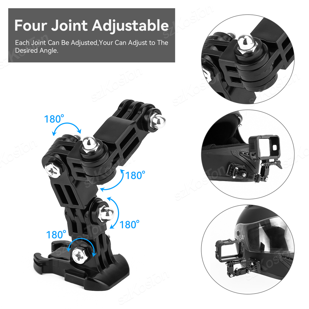 Motorcycle Helmet Chin Mount K - đánh giá và giá Gopro Action Camera Hero 13 Black