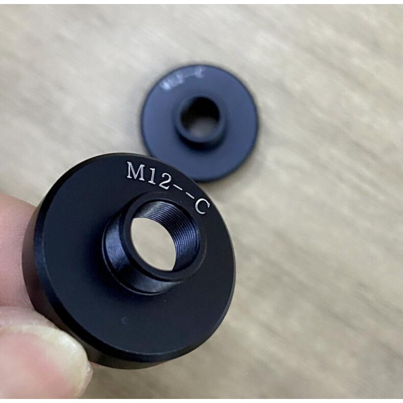 1PCS M12x0.5 CCD Microscope Ca - đánh giá và giá Lens Adapter Ring