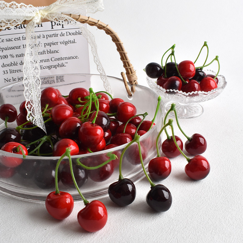 10Pcs Artificial Cherry Fake F - đánh giá và giá Photography Food