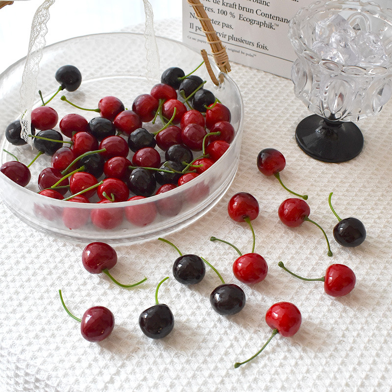 10Pcs Artificial Cherry Fake F - đánh giá và giá Photography Food