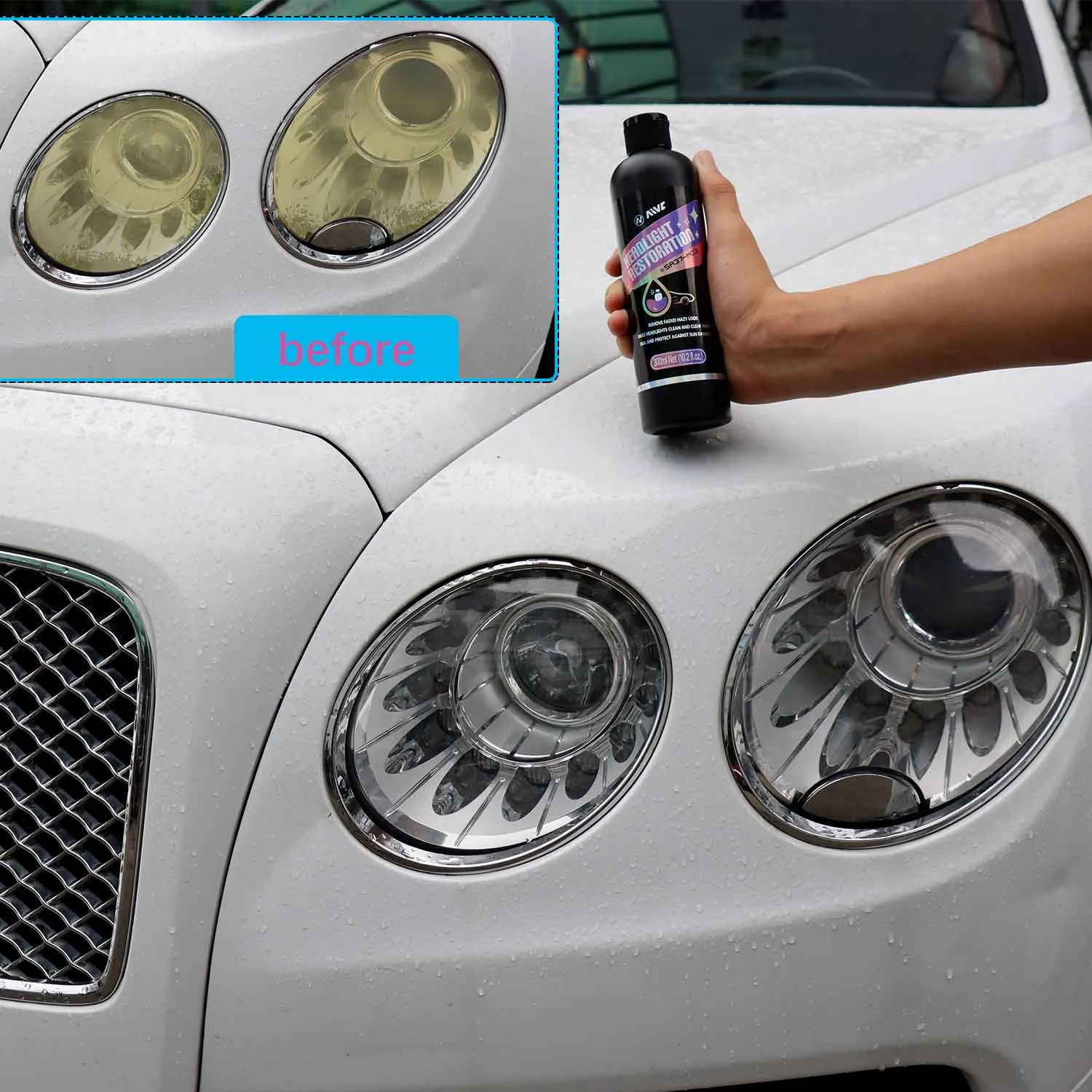 Headlight Lens Restorer Headli - đánh giá và giá Lens Cleaning Kit